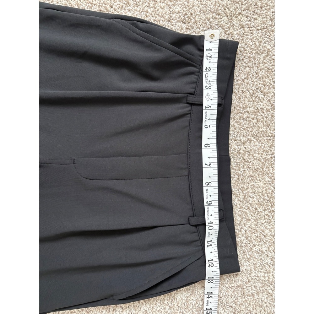Halara Gorpcore Pull on High Waisted Wide Leg Pleated Black Trousers XS Regular - Picture 3 of 6
